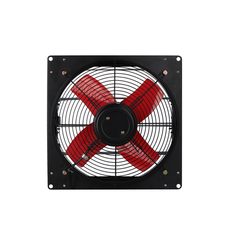 Kitchen - Vierkante afzuigventilator keukenafzuiging huishoudelijke ventilator lamellenbescherming