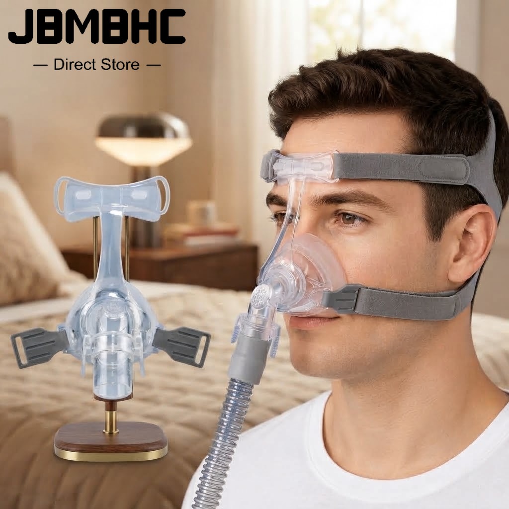 Anti Snore Contour Pillow - Anti-snorkel CPAP neusmasker, volledig gezichtsmasker, maat