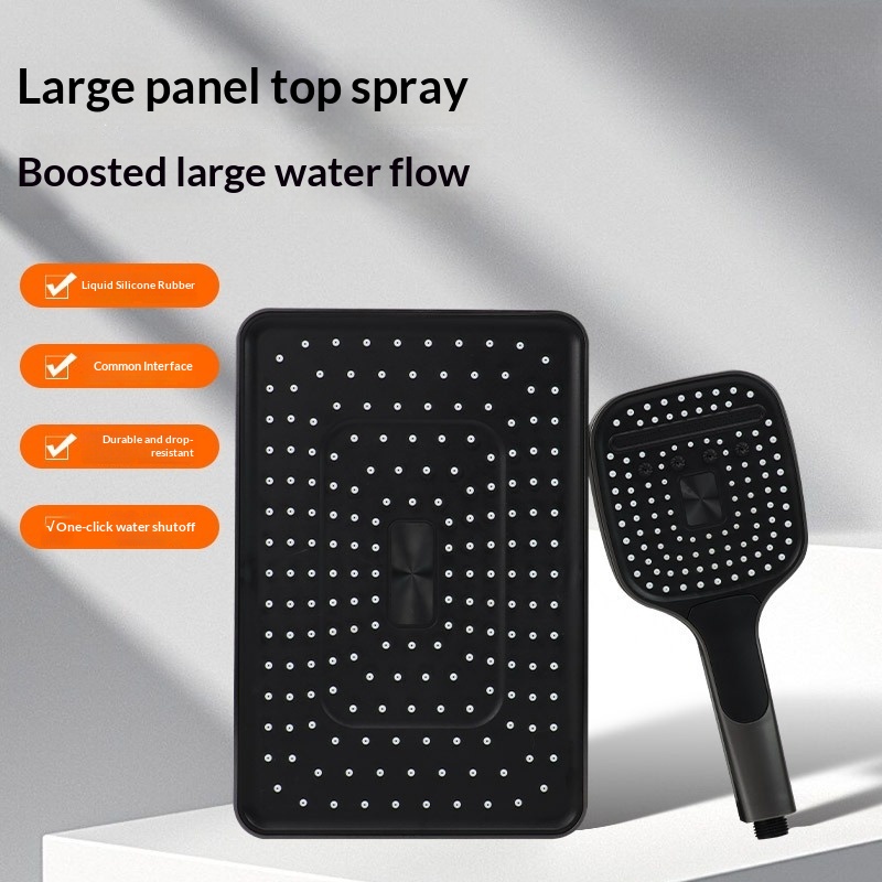 High Pressure Shower Head Handheld - Turbo Boost douchekopset met spuitpistool, hogedruk
