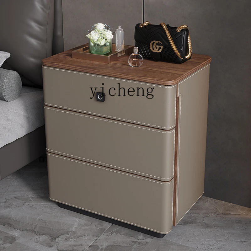 X5-14 lederen nachtkastje met  - Storage & Organization recensie en prijs