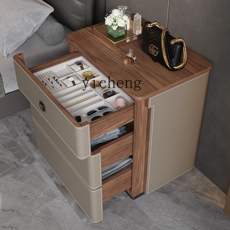 X5-14 lederen nachtkastje met  - Storage & Organization recensie en prijs