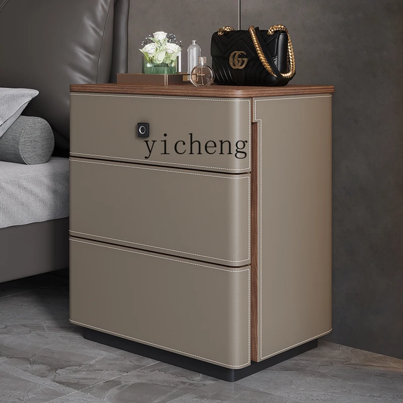 X5-14 lederen nachtkastje met  - Storage & Organization recensie en prijs