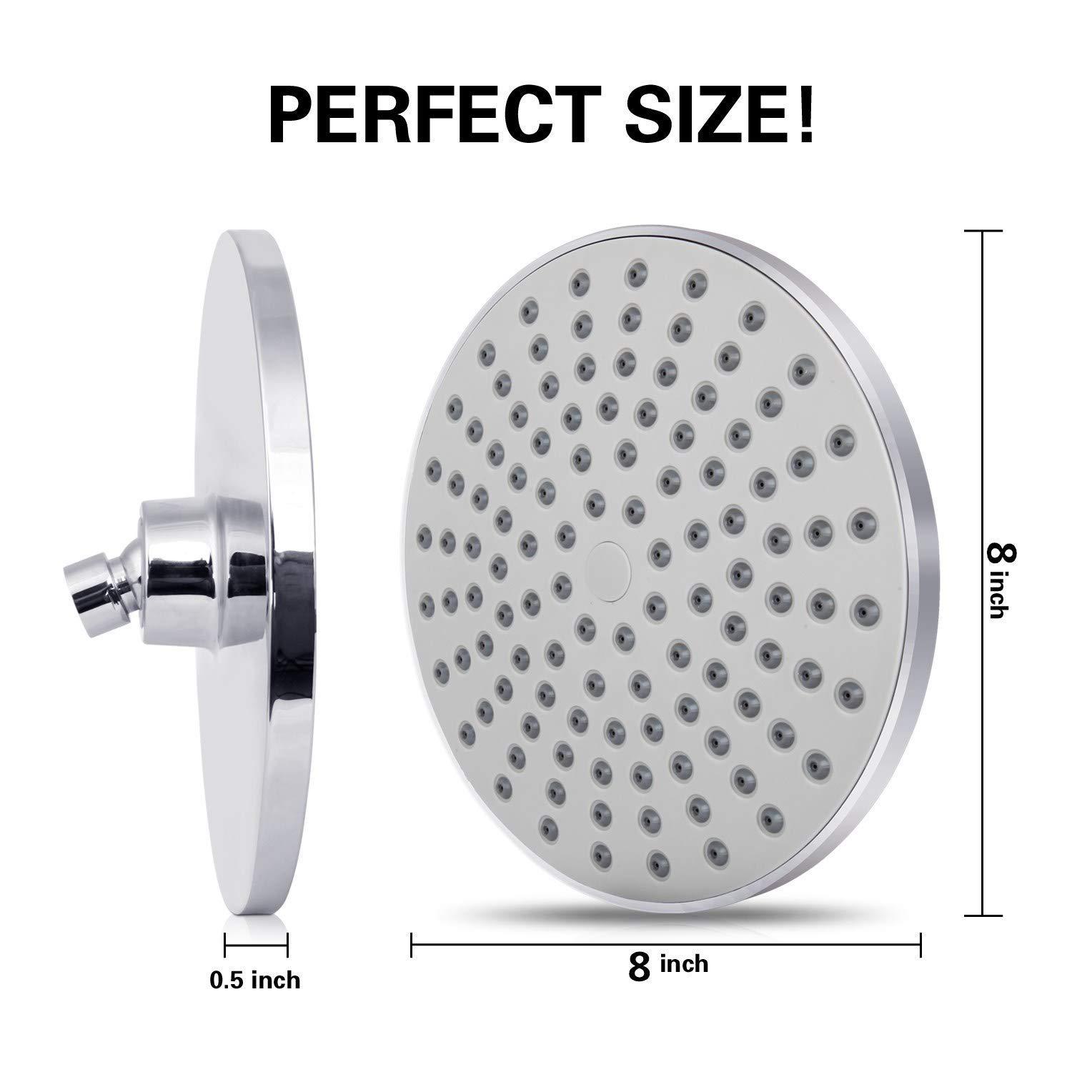 Regendouche met groot paneel,  - High Pressure Shower Head Handheld recensie en prijs