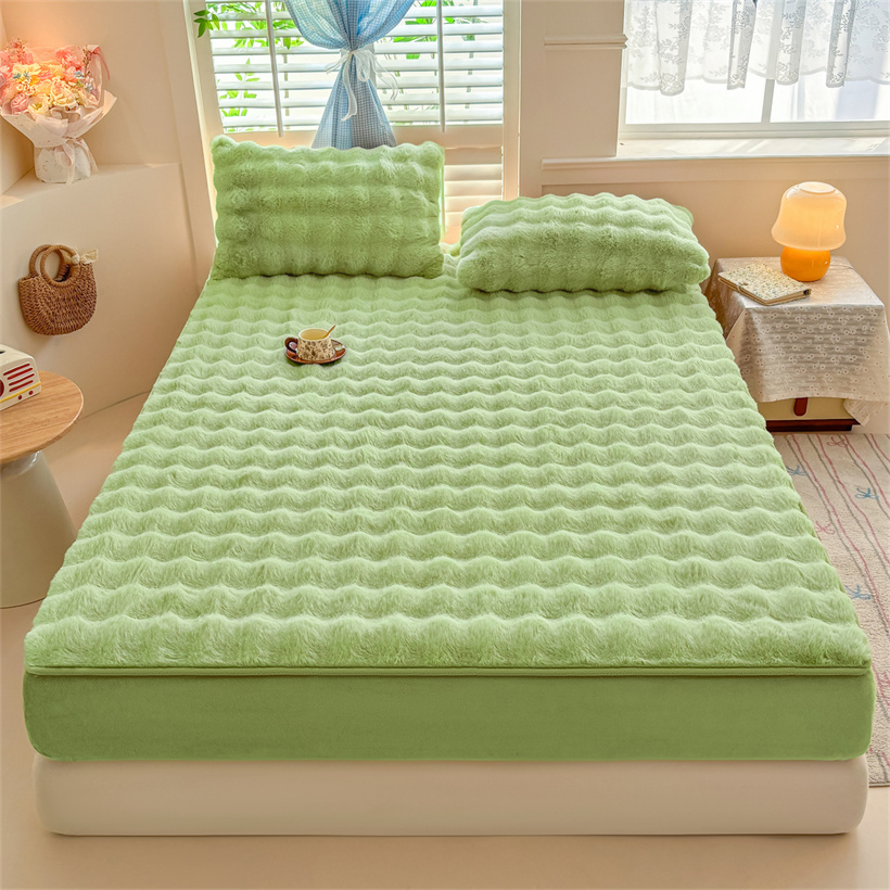 Winter warme kunstbont pluche  - Fitted Bed Sheets Deep Pocket recensie en prijs